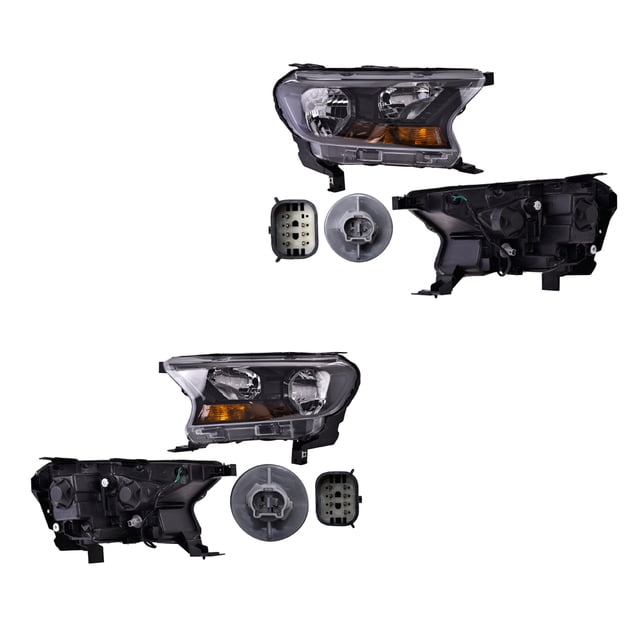 Par de FAROS RANGER 2017 al 2019 FORD DEPO .