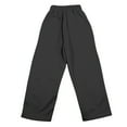 thumbnail image 2 of Toddler Girls SweatpantsAdjustable Drawstring Casual Pants with Pockets Girls Solid Pants Black Pants for Boys Kids Spring Fall Pants 5-6 Years, 2 of 7