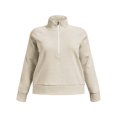 thumbnail image 5 of Plus Size Under Armour Rival Fleece ½ Zip Top Color: White Size: 3X, 5 of 5