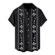 thumbnail image 4 of Hawaiian Shirt For Men, Men's Vintage Button Down Bowling Shirts Short Sleeve Summer Beach Shirt 3XL, 4 of 4