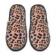 thumbnail image 1 of Balery Leopard Pantuflas de Casa de Felpa Silenciosas con Diseño Estampado, Zapatillas Cómodas Antideslizantes de Algodón para Interior-Medium, 1 of 8