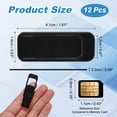 thumbnail image 2 of Uxcell 12Pcs Computer Camera Cover Slide, (0.079" Thickness, Black), Ultra-Thin Laptop Camera Blocker Protecting Privacy and Security for Various Tablet/Desktop/Smartphone/PC Accessories, 2 of 7