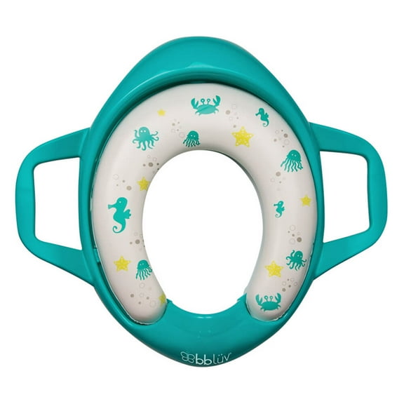 bbluv B0112B Poti Padded Toilet Seat Cover for Potty Training - Aqua