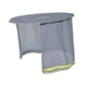 thumbnail image 3 of Parasol para cascos de seguridad, protector de cabeza, parasol ligero, transpirable, para el cuello, paisajismo, protector de completa gris, 3 of 8
