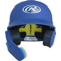 Rawlings MACH One-Tone Matte Helmet w/Adjustable Face Guard - Junior | Matte Royal | JR