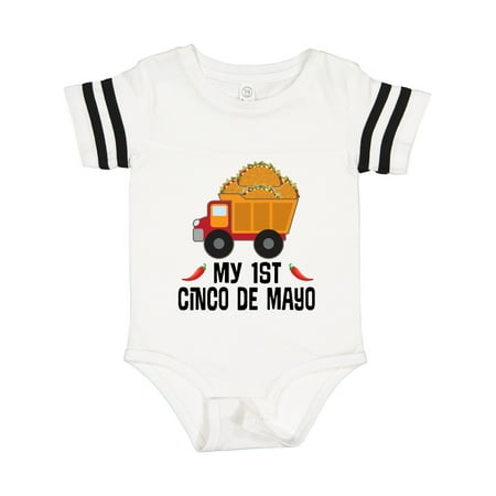 

Inktastic First Cinco De Mayo Taco Gift Baby Boy or Baby Girl Bodysuit