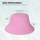 thumbnail image 3 of Fotbe Pink Sombrero Tipo Pescador con Estampado – Sombrero de Sol de Algodón de Moda para Playa, Golf, Pesca, 3 of 6