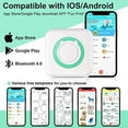 thumbnail image 4 of Mini Printer Portable, Pocket Thermal Printer with 13 Rolls Printing Paper, Wireless Instant Photo Printer Compatible with IOS Android for Picture Receipt Label Note QR Code Inkless Printing, 4 of 9