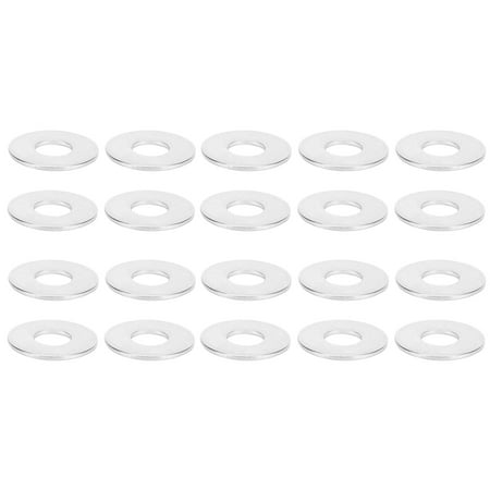 

Zerodis 20PCS/Bag 304 Stainless Steel M6 Washers Gasket For Greenhouse Supplies Accessor
