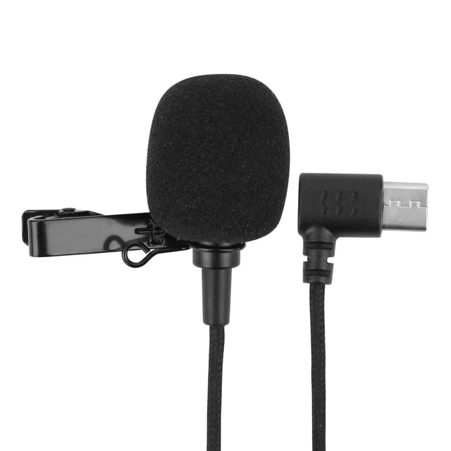 Micrófono ANGGREK Para Cámara De Acción Accesorio Vlogging Negro