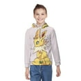 thumbnail image 2 of Jolteon Hoodie with Pocket Cartoon Anime for Boys Girls Teens Gift, 2 of 6