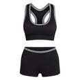 thumbnail image 3 of No Boundaries Seamless Racerback Bralette and Boyshort Set, 2-Piece, Women's XS-XXXL, 3 of 5