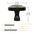 thumbnail image 3 of 4 Pcs Christmas Knobs for Kitchen Cabinet Cupboard Dresser Bookcase Drawer Pulls Handles Round Home Decor, 3 of 5