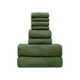thumbnail image 2 of Velvet Towel Set Soft Absorbent Bath Towels for Home and Daily Use, Multicolor, 2 of 8