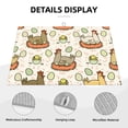 thumbnail image 3 of Funny Chicken Egg Cute Farm Large Kitchen Drying Mat 18x24 Inch Ultra Absorbent Dish Drying Mats Foldable Countertop Protector, 3 of 8