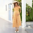 thumbnail image 3 of Maternity Dress Women's Off Shoulder Split A Line Casual Maxi Dress, 3 of 5