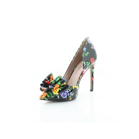 

Betsey Johnson Prince-P Women s Heels Black Rainbow Floral Size 7.5 M