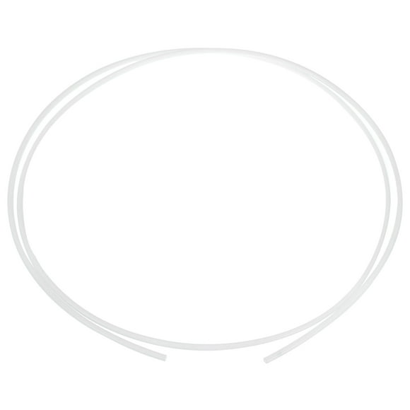 Unique Bargains PTFE Tubing Hose 4.92ft Long, 2.5mm ID 4mm OD High Temperature Tube, Insulating 75D Printer Hose White for Convey