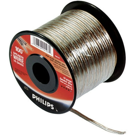 Philips 16-Gauge Speaker Wire, 100 Feet