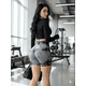 thumbnail image 5 of Biker Short Mujer Stretch Shore Dama Chores Gym Talle Alto, 5 of 8