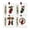 Christmas Stocking, variant on 4 Pack Tree & Baubles Christmas Diamond Painting Money Holder Ornaments, DIY Acrylic Cash Gift Crafts with Rhinestones for Tree Decor and Holiday Cash Gifts, 3.94 Inch, Set