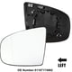 thumbnail image 2 of Reemplazo de vidrio de espejo lateral izquierdo para automóvil con placa de respaldo para BMW X6 2008-2014 para BMW X5 No.51167174982, 2 of 7
