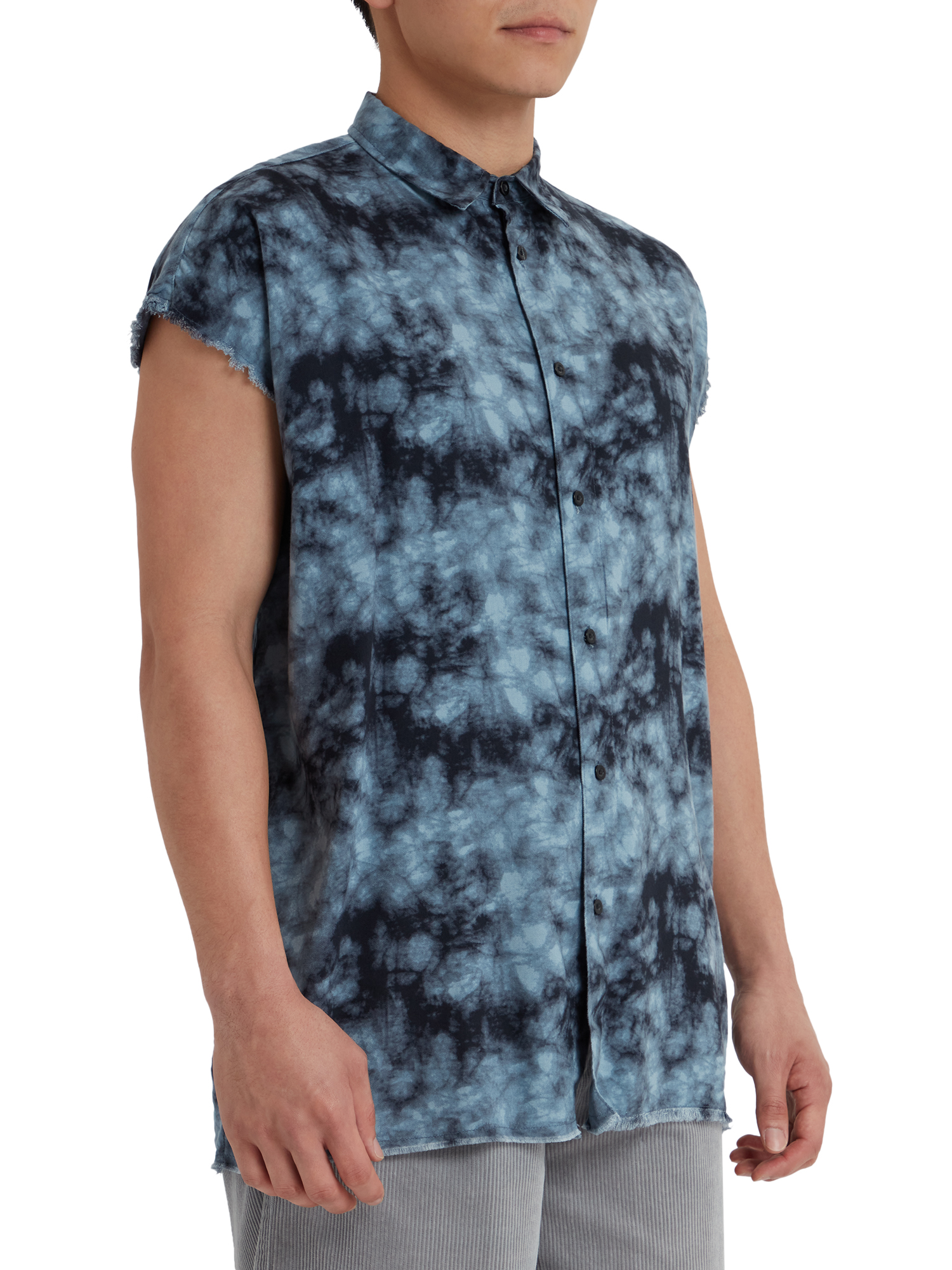 EPIC Studio Men's & Big Men's Sleeveless Cotton Rayon Resort Shirt, Sizes S-5XL, Mens Shirts