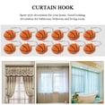 thumbnail image 3 of 12 Pcs Home Decorative Basketball Curtain Hook for Bedroom Living Room, 3 of 8
