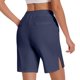 thumbnail image 5 of WILLBEST Pantalones Capri Casuales para Mujer, de Verano, Elásticos, Hasta La Rodilla, para Entrenamiento, Yoga, Informales, con Cintura Elástica, con Bolsillos, 101 Extra Grande, 5 of 5