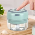 thumbnail image 3 of Mini Garlic Chopper Portable Food Processor Vegetable Chopper Onion Mincer Cordless Meat Garlic And Peeler Garlic Grinder Mini Lady of Shallot Large Garlic Tube Rose Food Chopper, 3 of 3