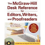 The McGraw-Hill Desk Reference for Editors, Writers, and Proofreaders(book + CD-Rom) [With CDROM], Used [Paperback]