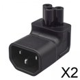 thumbnail image 1 of Adaptador De Corriente 2xIEC320 C14 A IEC320 C5 Conector PVC Para Fuente De Alimentación Con Altavoz Activo, 1 of 8