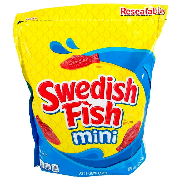 Swedish Fish Mini Soft & Chewy Candy (Original Flavor)