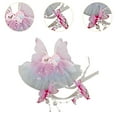 thumbnail image 6 of Kokiya 1/6 BJD Doll Princess Dress DIY Costume for Princess Doll Action Figure Doll Pink Butterfly, 6 of 9