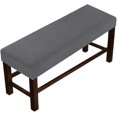 thumbnail image 1 of XmhyTop Cubierta del banco, cubierta protectora de la silla de comedor de alta calidad, gris oscuro, 1 pieza, Código XL, 1 of 5