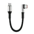 thumbnail image 2 of Super fast charging elbow type c charging cable car J0U4 data power cable W Y1G6, 2 of 5