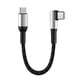 thumbnail image 1 of CAIROYAR Cable de carga tipo C con codo de carga súper rápida, cable de datos para automóvil, banco de energía, 1 of 7