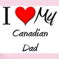 thumbnail image 2 of CafePress - I Love My Canadian Dad Infant Bodysuit - Baby Light Bodysuit, Size Newborn - 24 Months, 2 of 4