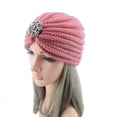 thumbnail image 2 of CHUMUD Womens Knitted Hat Round Bead Accessory Woolen Hats Fall Winter Warm Cap, 2 of 3