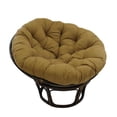 thumbnail image 1 of International Caravan Furniture Piece Rattan 42-Inch Papasan Chair With Micro Suede Cushion, 1 of 3