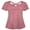 Red, variant on Women's Short Sleeve Yoga Activewear Cross Back Running Shirts Top