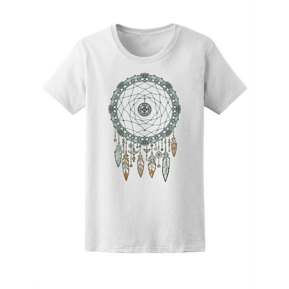 Beautiful Talisman Dreamcatcher T-Shirt Women -Image by Shutterstock, Female Medium
