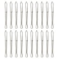 thumbnail image 1 of 20pcs Quilt Clips Threading Clips Silver Metal for Sewing Accessories Tools, 1 of 7
