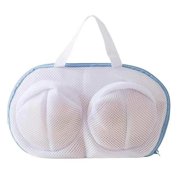 CAROOTU Bra Mesh Laundry Bags Anti-Deformation Lingerie Washing Bag with  Handle for Drying Zipper Closure