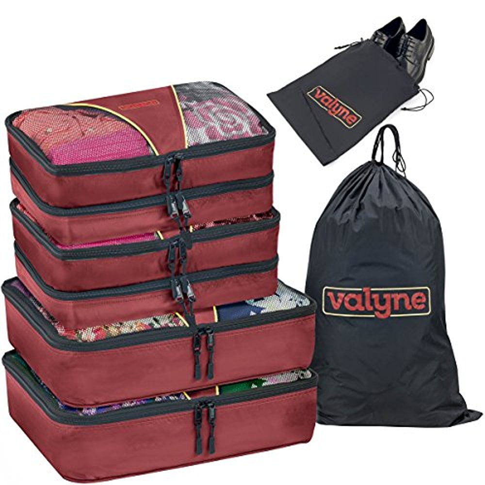 travel packing cubes set