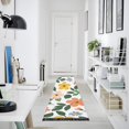 thumbnail image 4 of Yayeee Runner Rug for Bedroom 2'x6' Machine Washable Hallway Non Slip Mat, Retro Colorful Flowers, 4 of 8