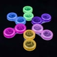 thumbnail image 3 of 4PCS Contact Lens Portable Pure Color Mini Case Mini Contact Plastic Travel Holder Storage Soaking Box Case, 3 of 8