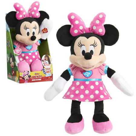 Disney’s Mickey Mouse Singing Fun Plush – Minnie Mouse