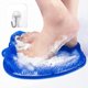 thumbnail image 1 of 1 pieza (azul) cepillo grande para pies de ducha, exfoliante para pies de ducha: limpia, exfolia y masajea los pies sin agacharse, mejora la circulación del pie y alivia el pi Pies sin doblarse, circ, 1 of 4
