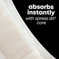 thumbnail image 6 of (12 pack) U by Kotex Clean & Secure Wrapped Panty Liners, Light Absorbency, Long Length, 16 Count, 6 of 13